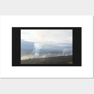 Kilauea caldera Posters and Art